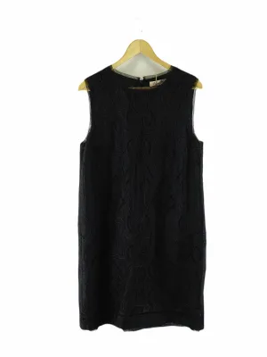 Alannah Hill Black Patterned Shift Dress 12