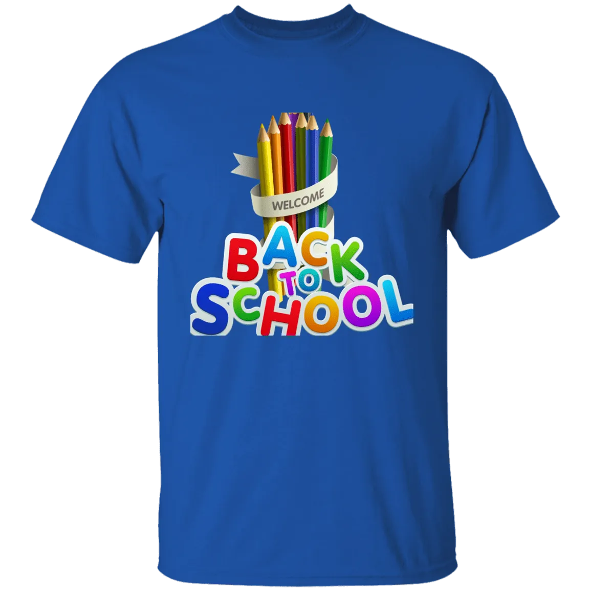 Back To School Youth 100% Cotton T-Shirt