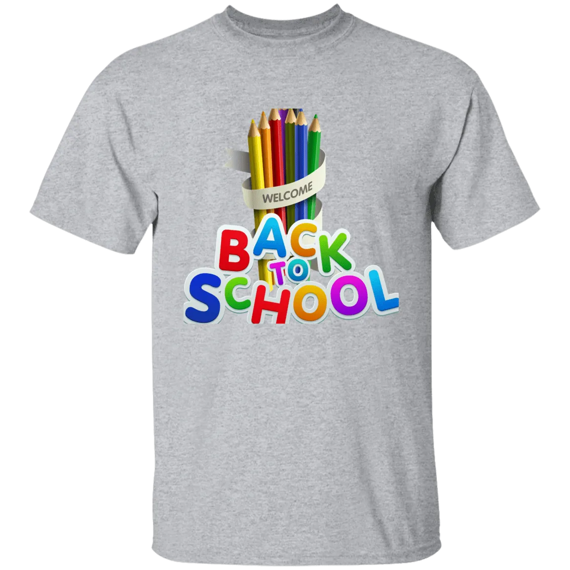 Back To School Youth 100% Cotton T-Shirt