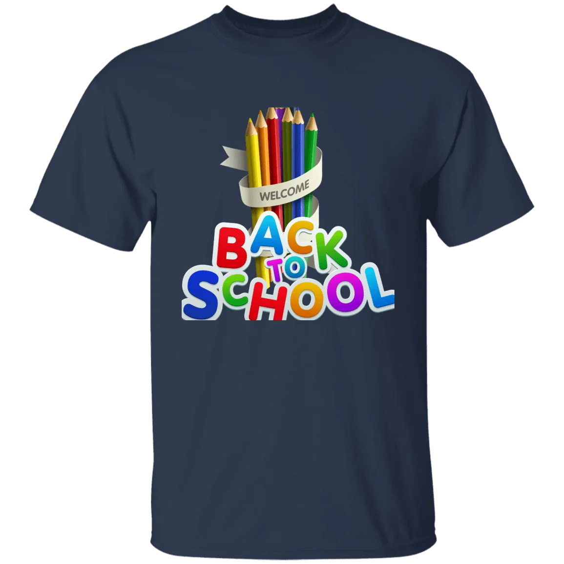 Back To School Youth 100% Cotton T-Shirt