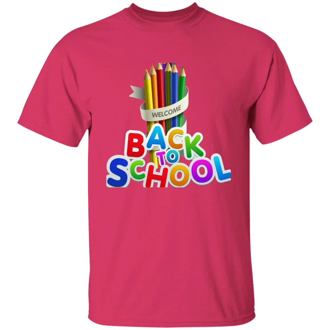 Back To School Youth 100% Cotton T-Shirt