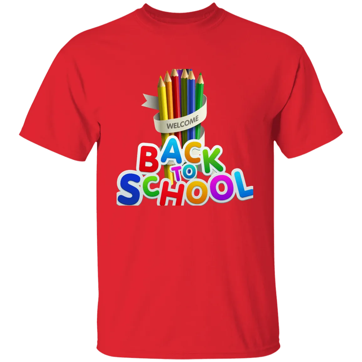 Back To School Youth 100% Cotton T-Shirt