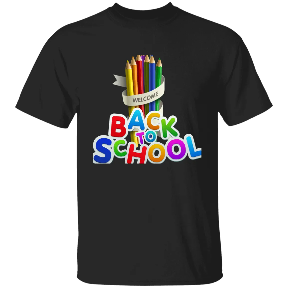 Back To School Youth 100% Cotton T-Shirt