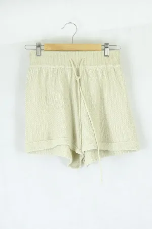 Cali Cream And Sparkle Shorts S