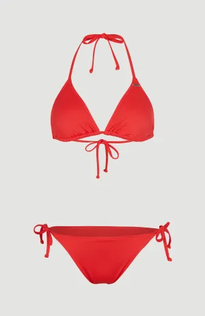 Capri - Bondey Bikini Set | Red Coat