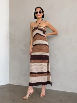 Carter Crochet Midi Dress - Final Sale