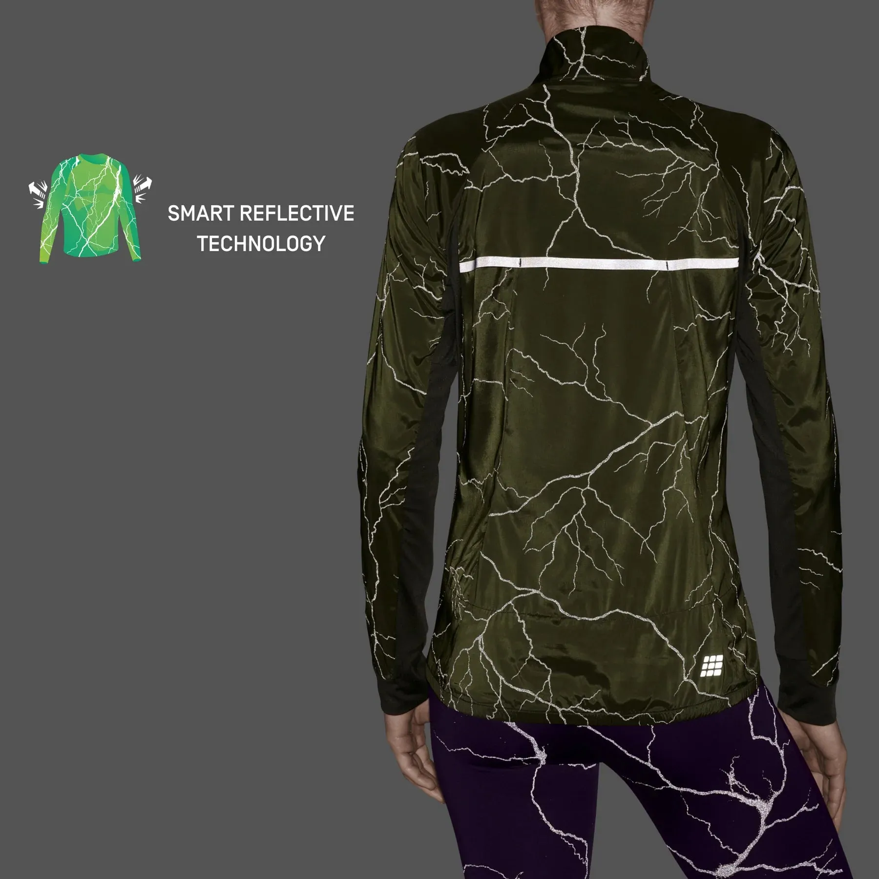 CEP | Reflective Windbreaker | Women's | Dark Green