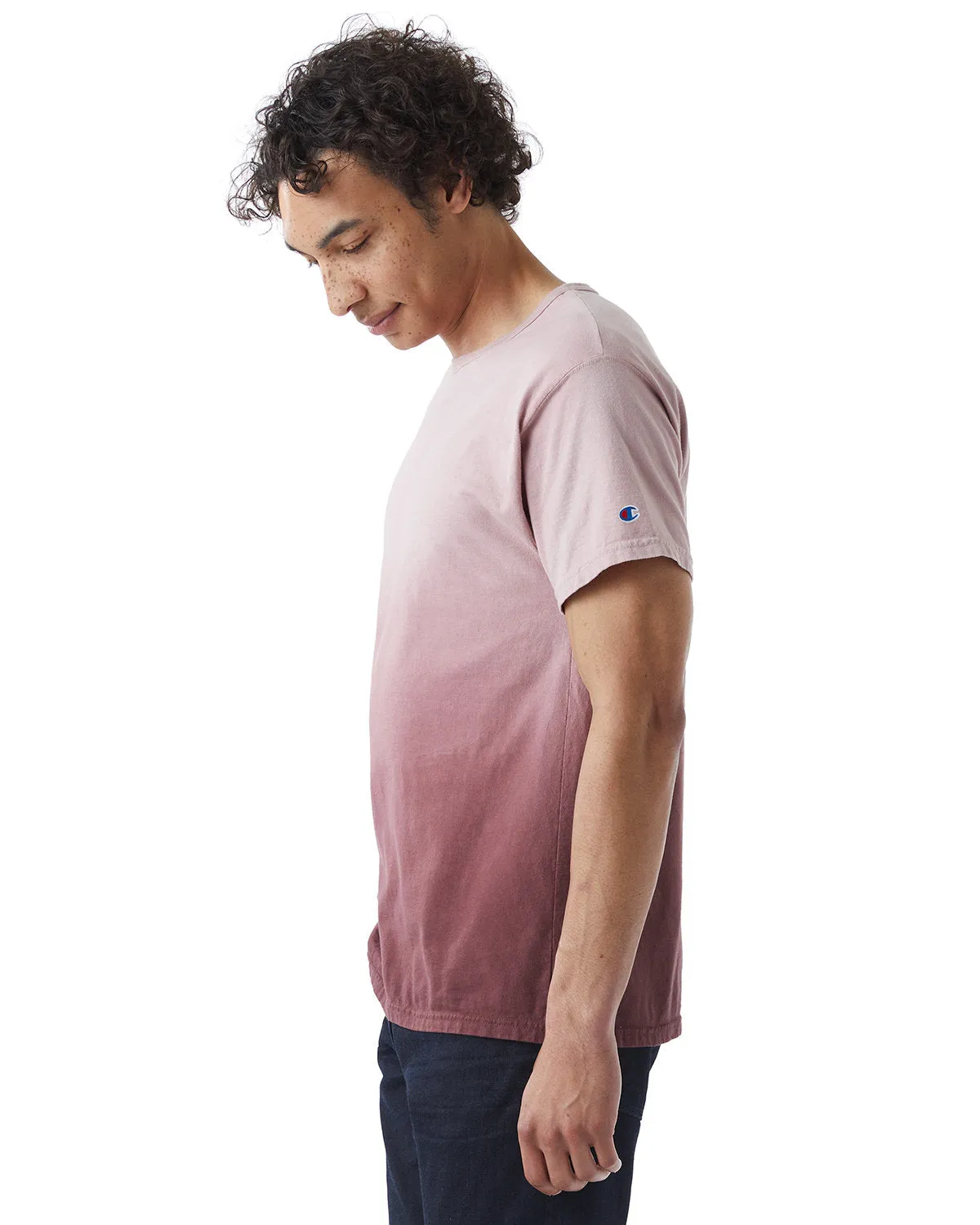 Champion Unisex Classic Jersey Dip Dye T-Shirt