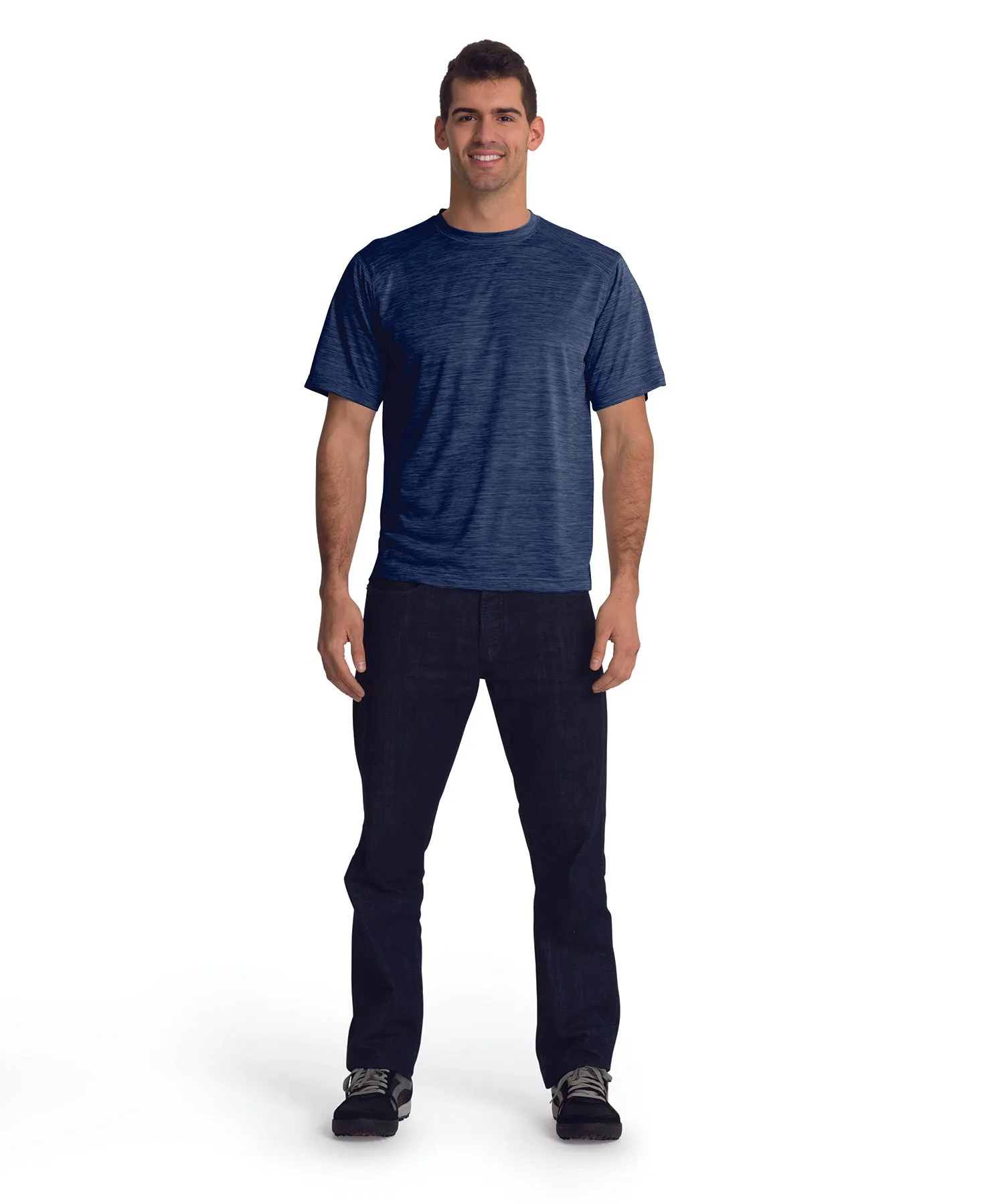 Charles River Men's Space Dye Performance Tee