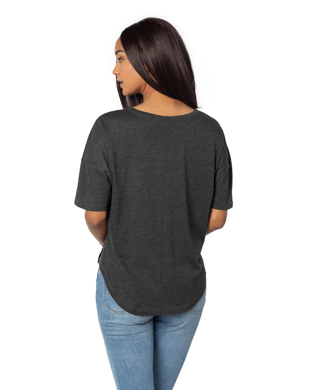 Chicka-d Ladies' Happy Jersey V-Neck