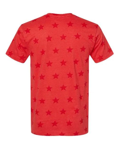 Code Five Men's Star Print T-Shirt