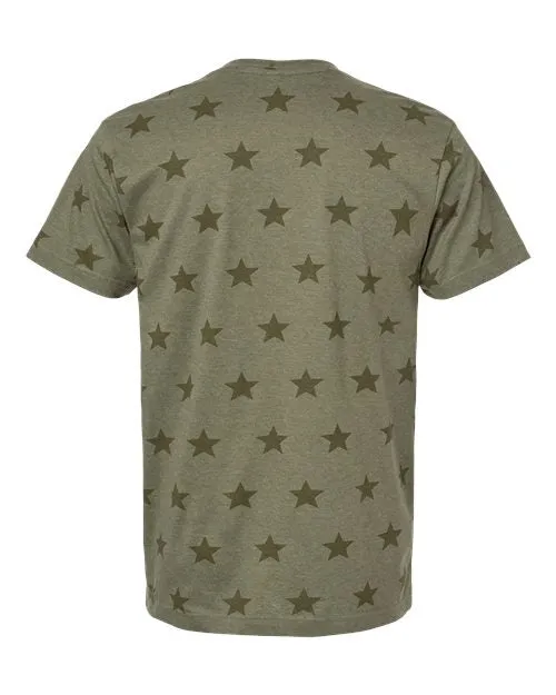 Code Five Men's Star Print T-Shirt