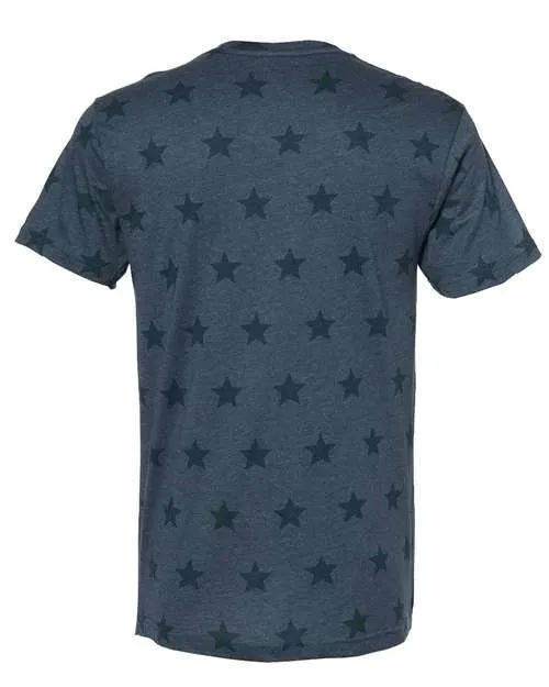 Code Five Men's Star Print T-Shirt