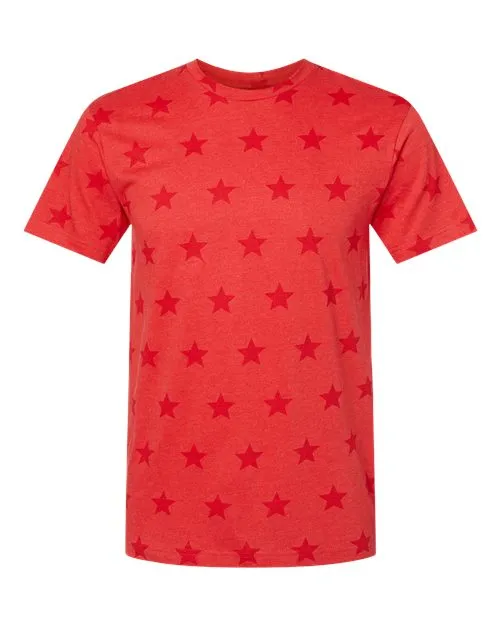 Code Five Men's Star Print T-Shirt