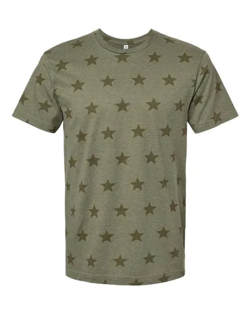 Code Five Men's Star Print T-Shirt