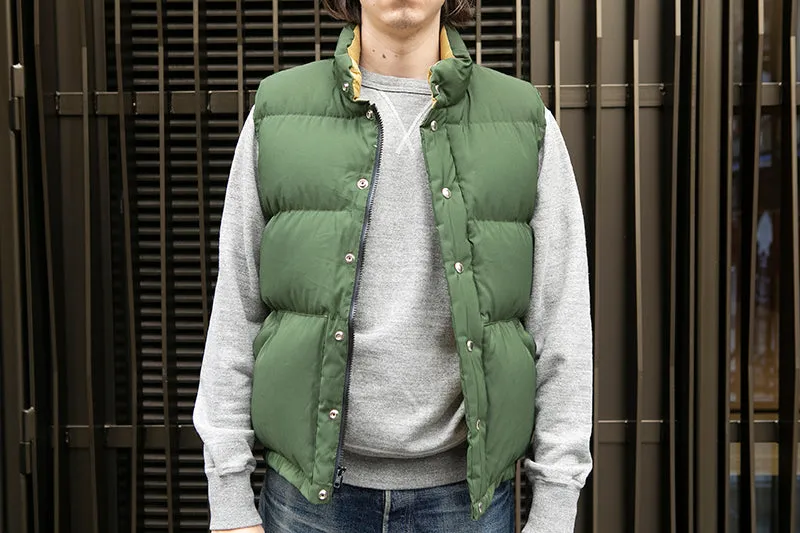 Crescent Down Works Italian Vest - Olive