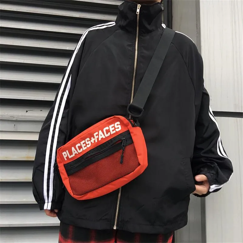 Dark Red Black Loose Side Stripes Windbreaker Jacket