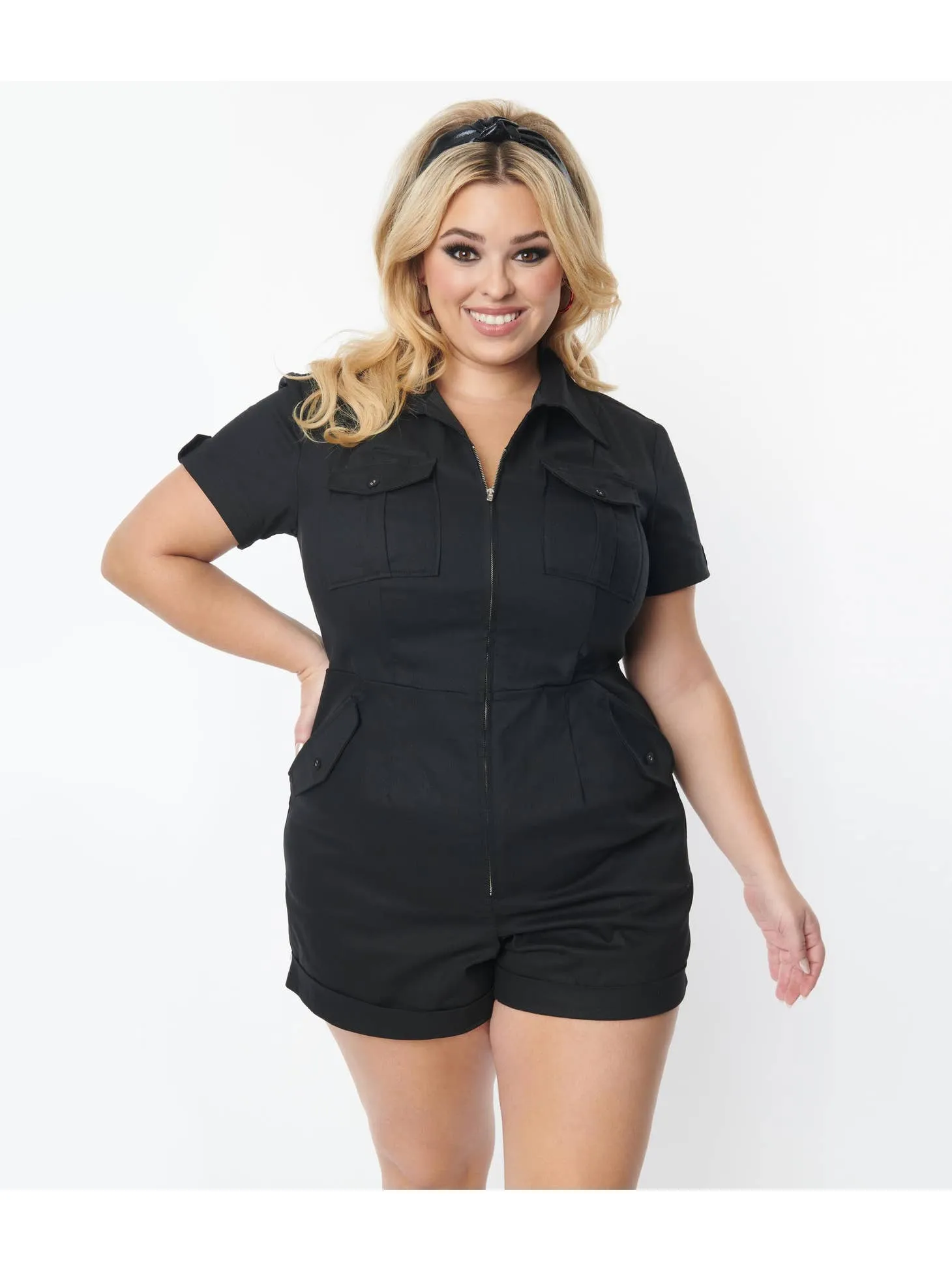 Doll Romper - Black