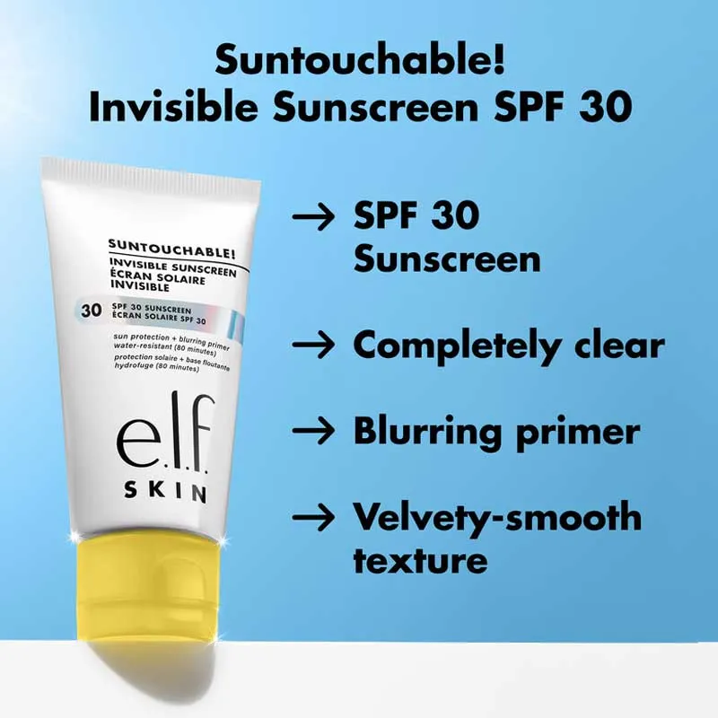 e.l.f. Skin Suntouchable! Invisible Sunscreen SPF 30