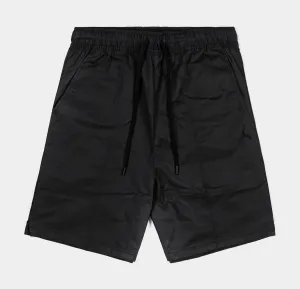 Essentials Woven Mens Shorts (Black)