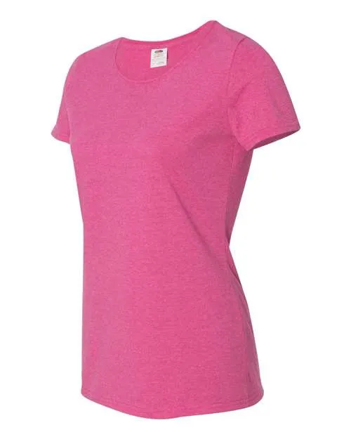 Fruit of the Loom Women's HD Cotton 100% Cotton T-Shirt