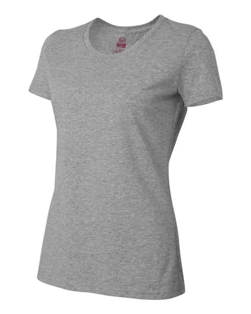 Fruit of the Loom Women's HD Cotton 100% Cotton T-Shirt