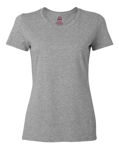 Fruit of the Loom Women's HD Cotton 100% Cotton T-Shirt