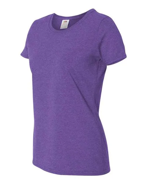 Fruit of the Loom Women's HD Cotton 100% Cotton T-Shirt