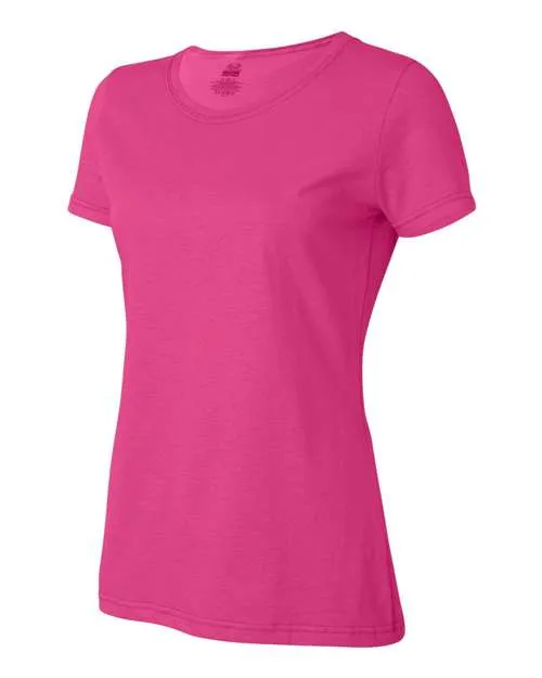 Fruit of the Loom Women's HD Cotton 100% Cotton T-Shirt