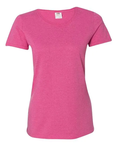 Fruit of the Loom Women's HD Cotton 100% Cotton T-Shirt