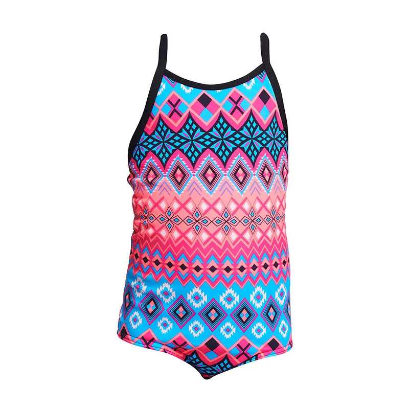 Funkita - Tinsel Town - Toddler Girls Printed One Piece