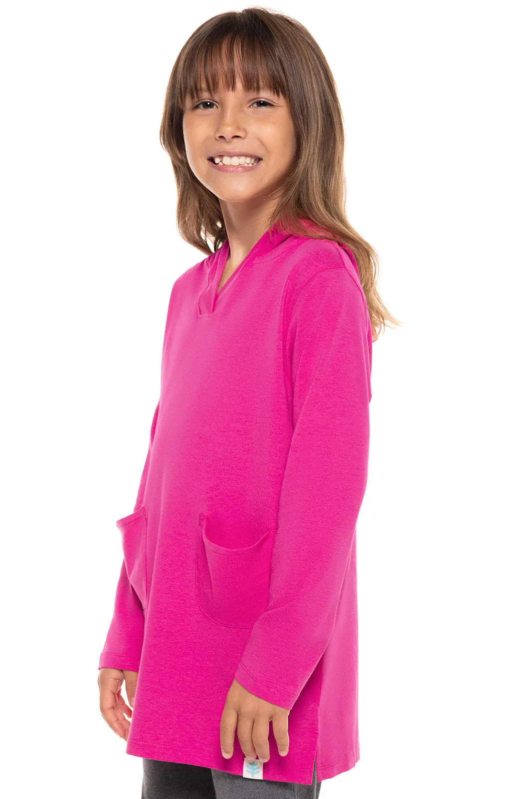 Girl's Catalina Beach Cover-Up Dress  |  Magnolia Pink