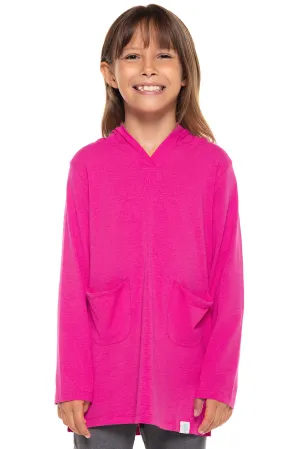 Girl's Catalina Beach Cover-Up Dress  |  Magnolia Pink