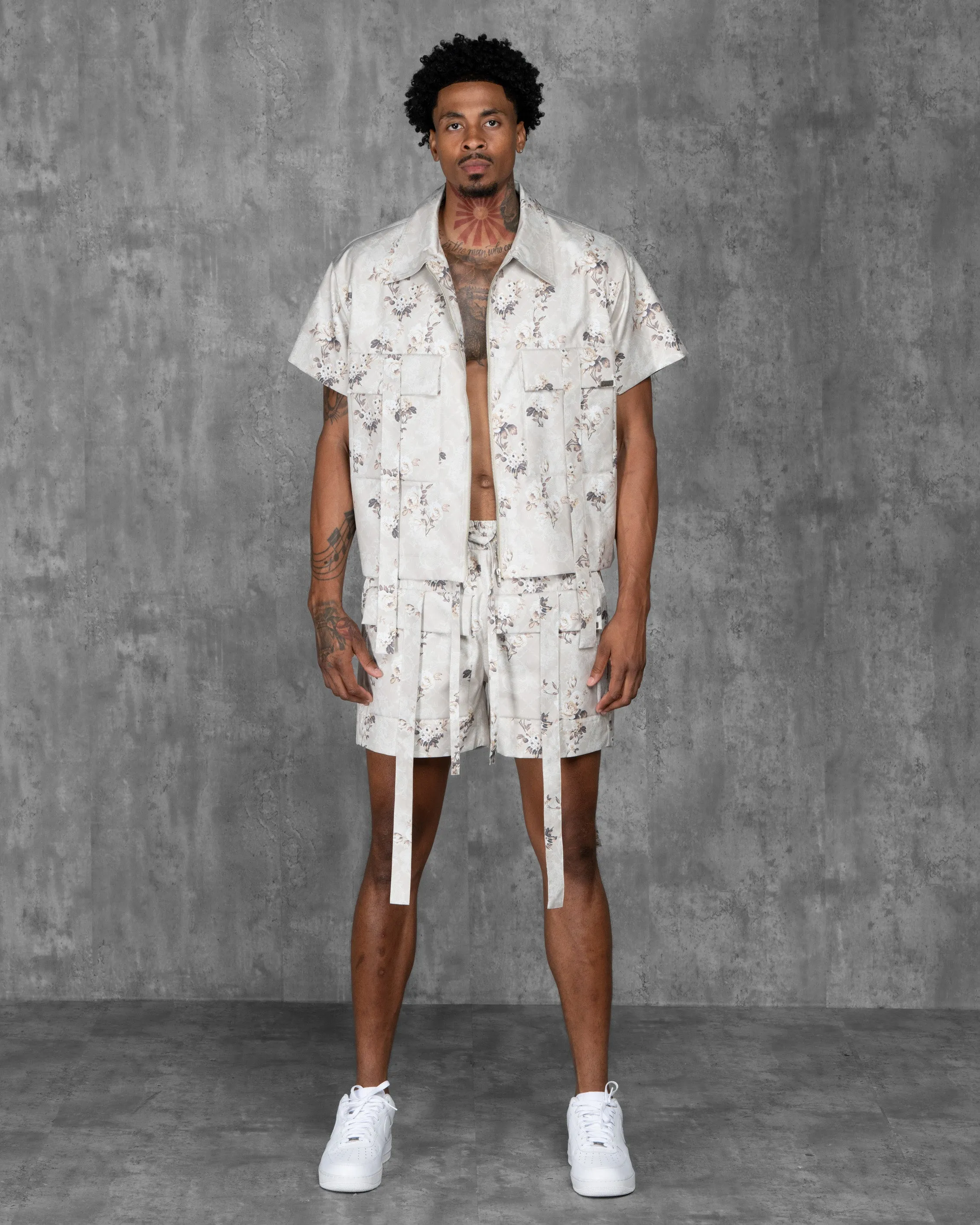 Jacquard Telli Short Sleeve Windbreaker