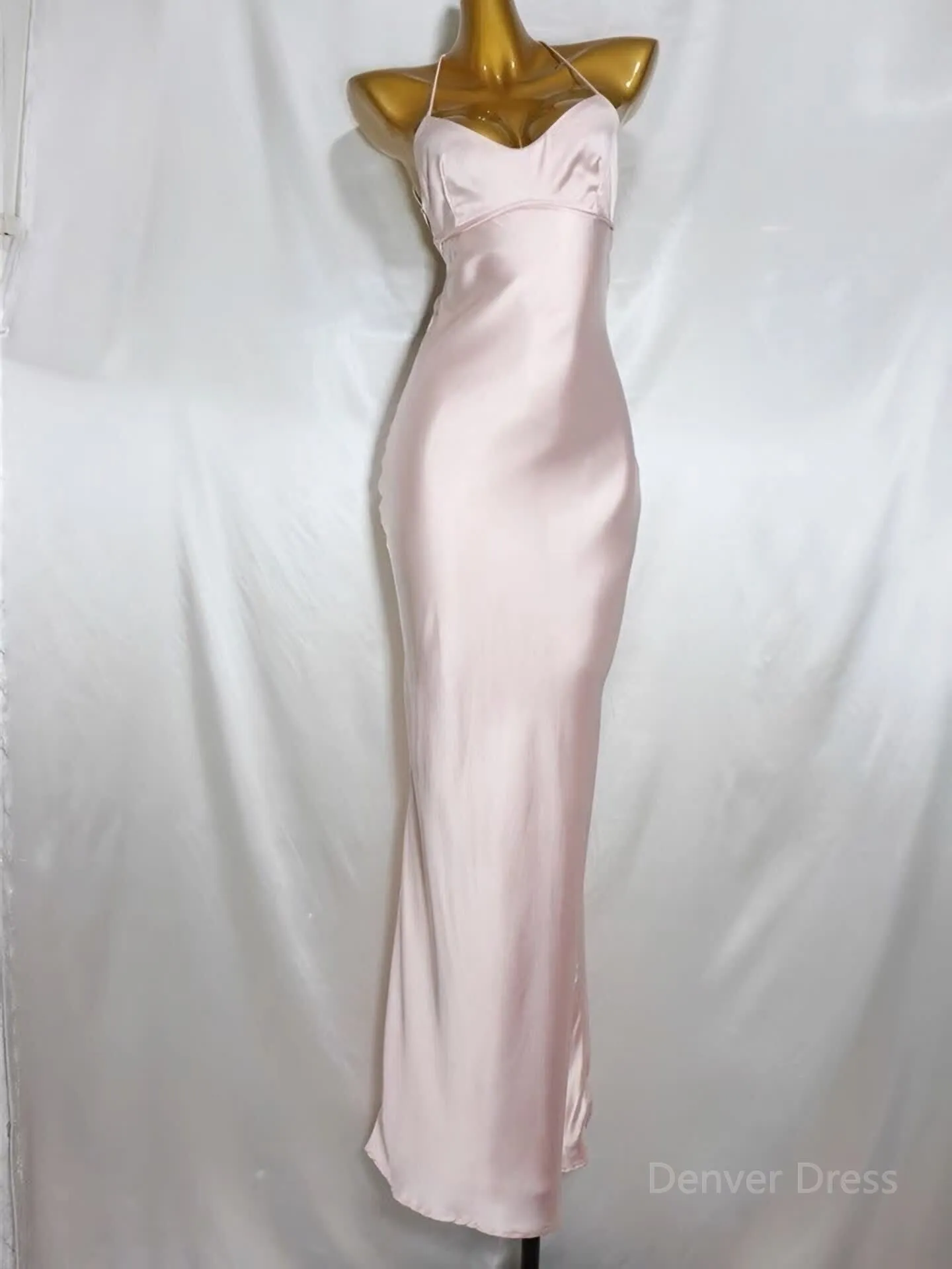 kamahe Sexy Birthday Dresses Pink Halter Prom Dresses Birthday Outfits