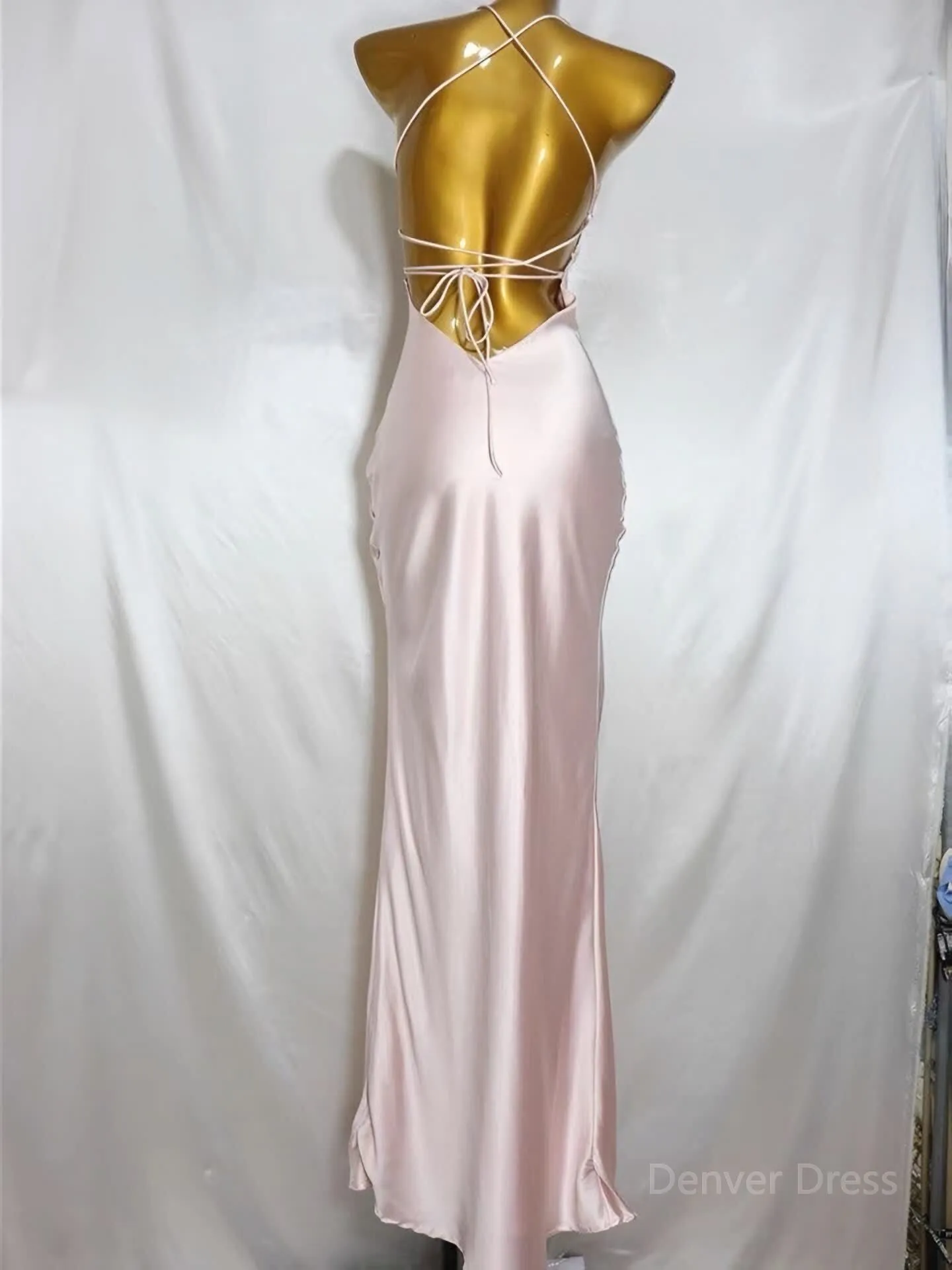 kamahe Sexy Birthday Dresses Pink Halter Prom Dresses Birthday Outfits