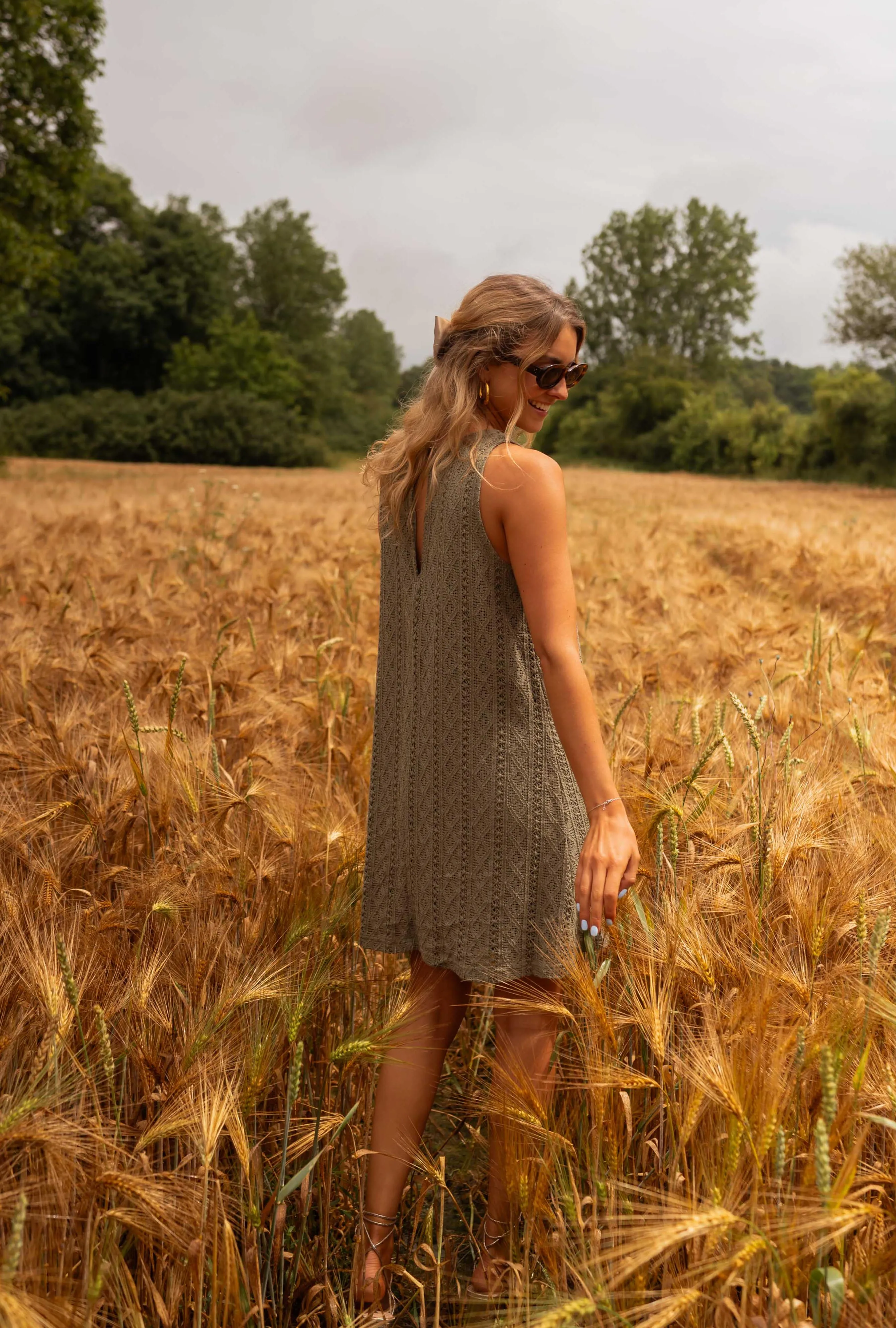 Khaki Tania Dress