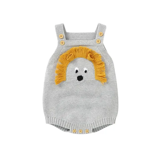 Knitted Bodysuit Children | Baby Sleeveless Overalls | Bodysuits One Pieces - Baby