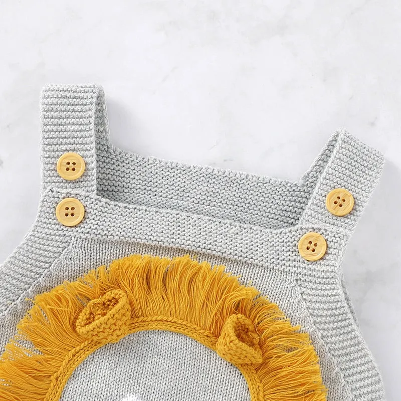 Knitted Bodysuit Children | Baby Sleeveless Overalls | Bodysuits One Pieces - Baby