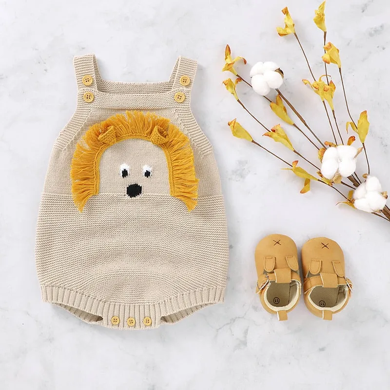 Knitted Bodysuit Children | Baby Sleeveless Overalls | Bodysuits One Pieces - Baby