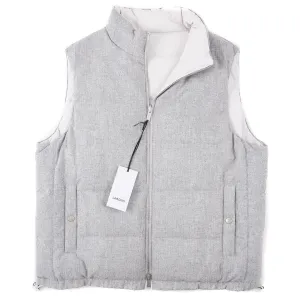 Lardini Reversible Flannel Down Vest