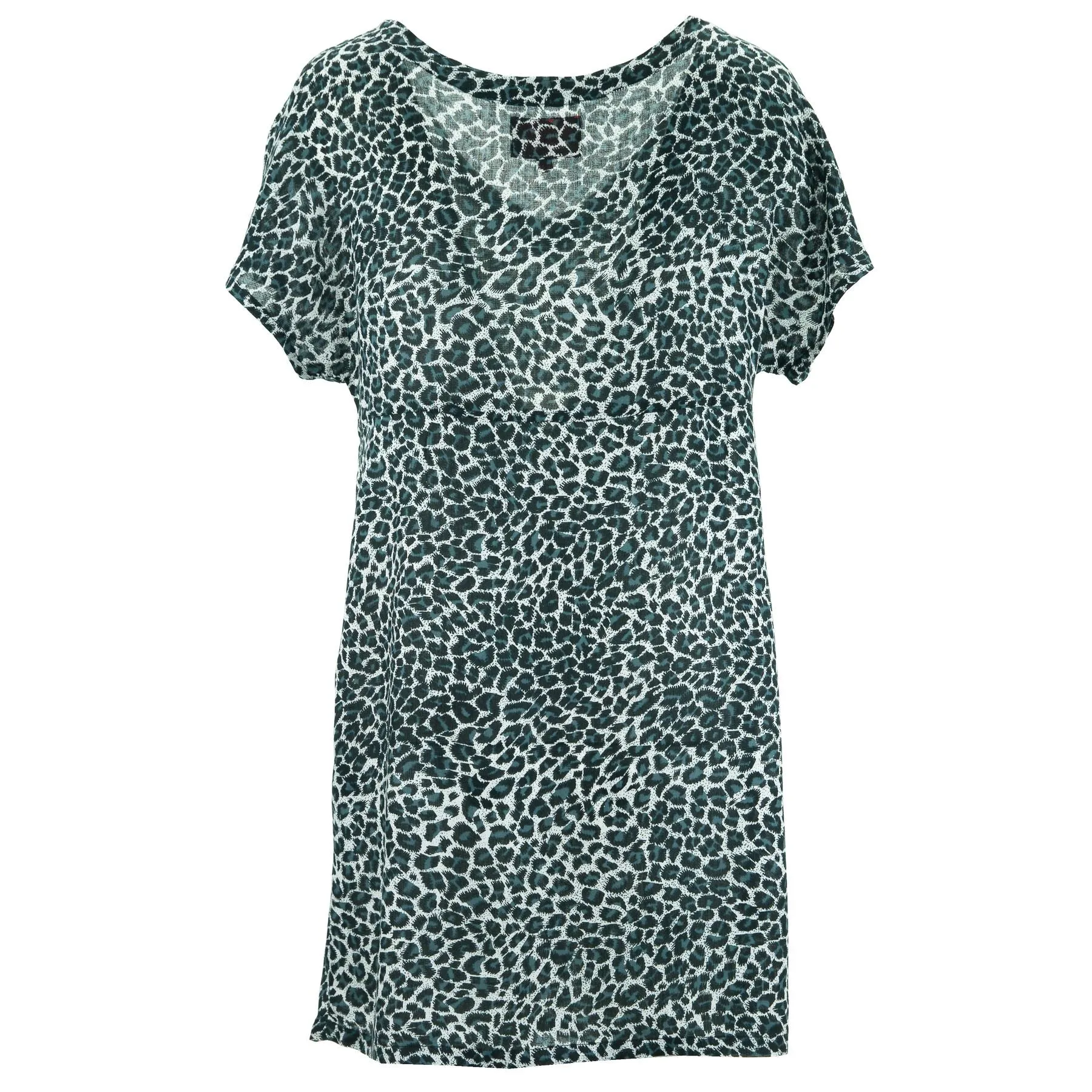 Lolo Short Shift Dress - Leopard