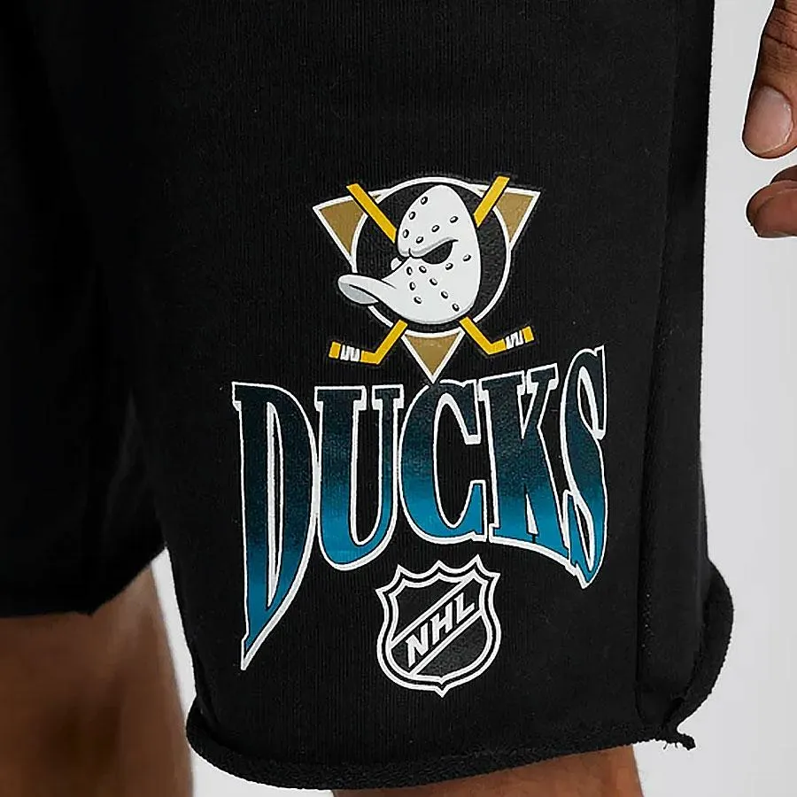 Majestic NHL Vintage Sport Stack Raw Short Anaheim Ducks