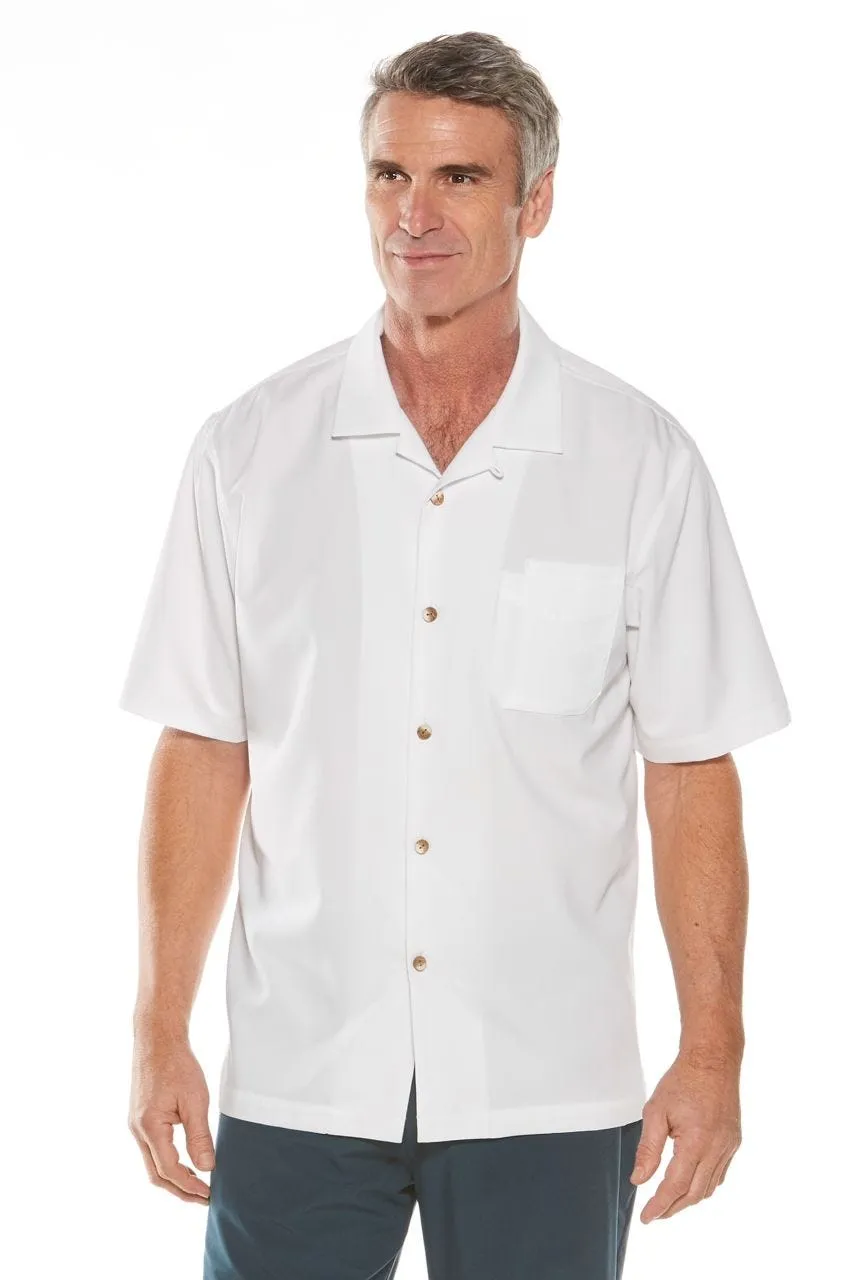 Men's Safari Camp Shirt  |  White