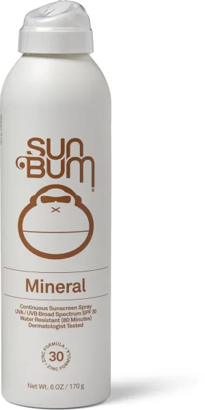 Mineral Sunscreen Spray SPF 30 - 6 fl. ounce Sun Bum