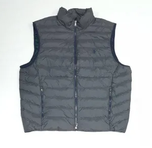 Nwt Polo Ralph Lauren Grey Heather Small Pony Down Vest