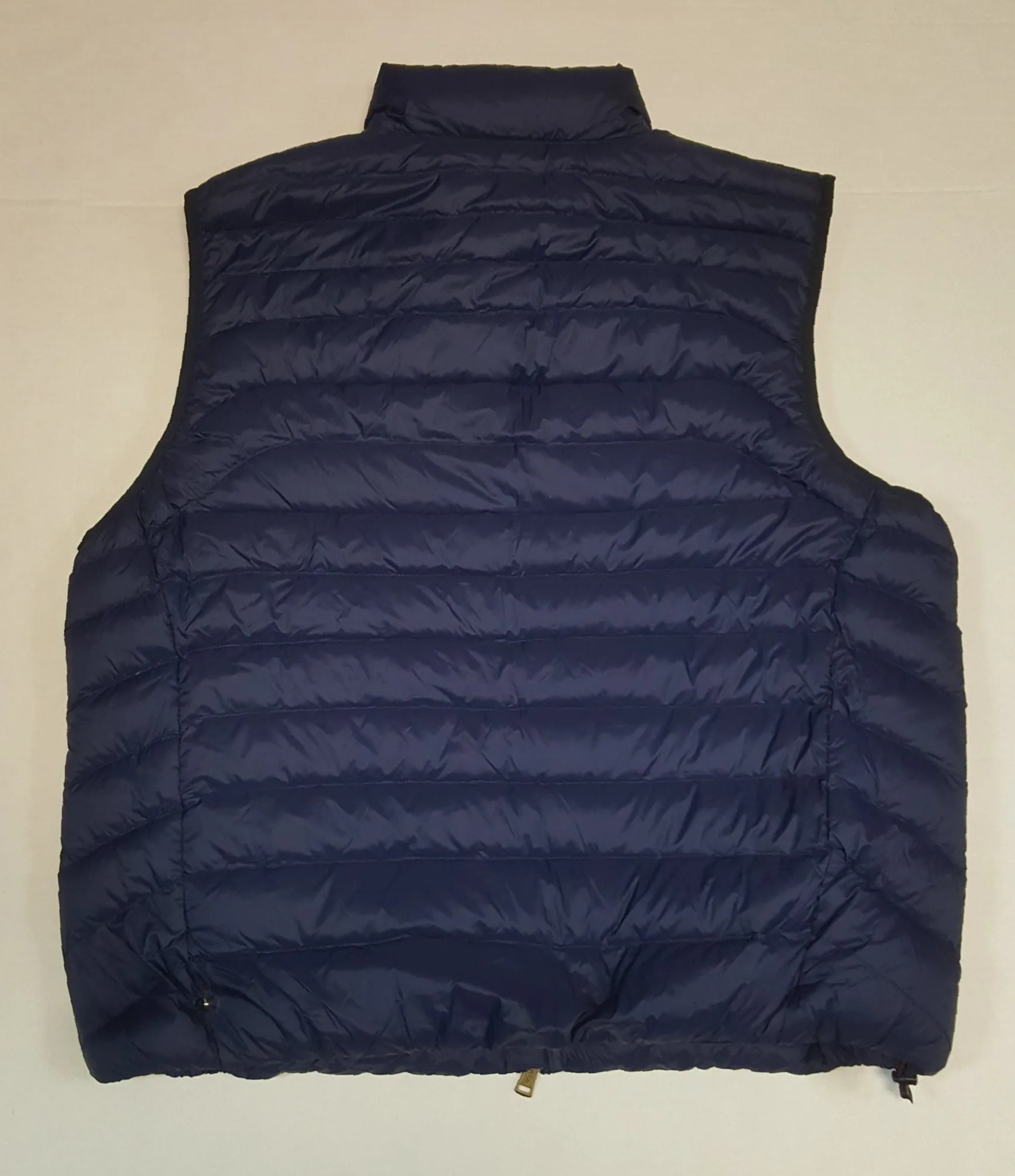 Nwt Polo Ralph Lauren Navy w/ Burgundy Zipper Small Pony Down Vest