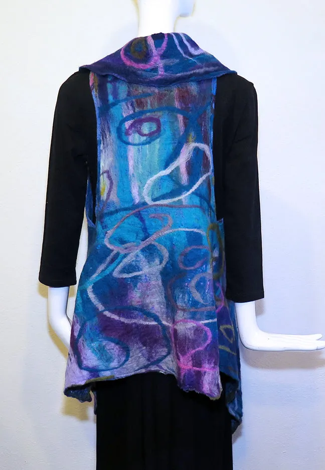 Perla Kopeloff - Nuno Felted Vest