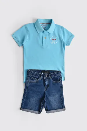 Polo & Short Pair Set