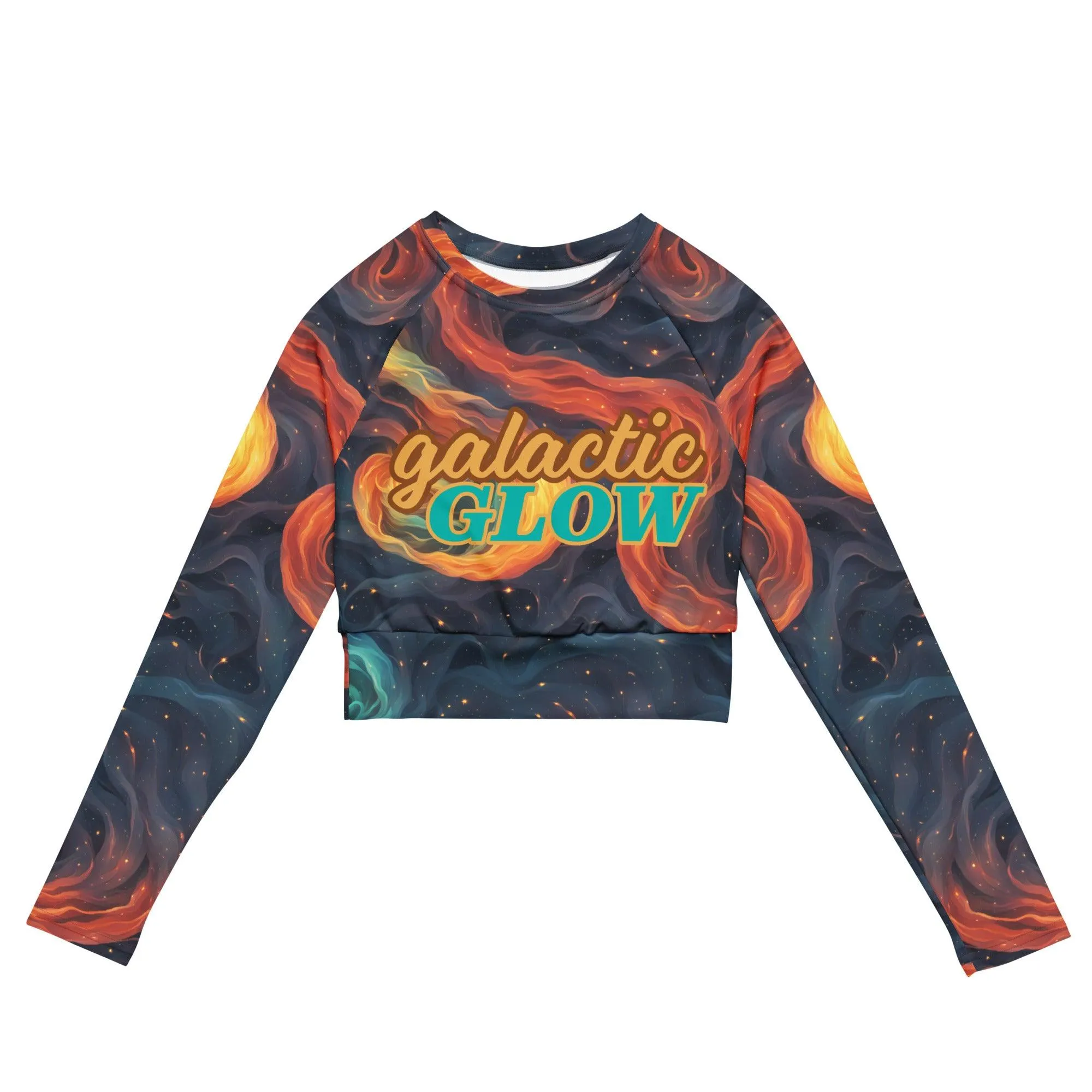 Recycled Long-sleeve Crop Top Lyra